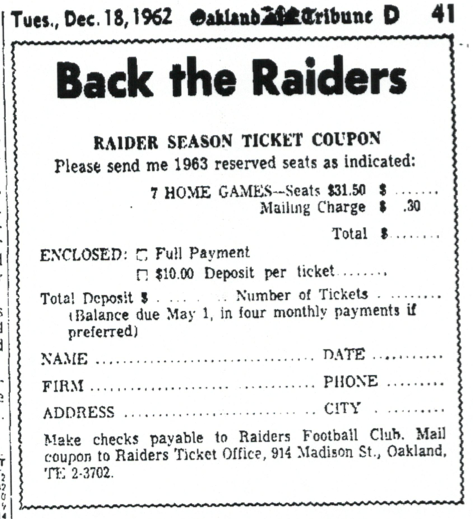 raiders tickets dec 18