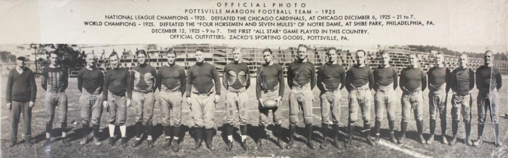 1925 Maroons PRO FOOTBALL DALY
